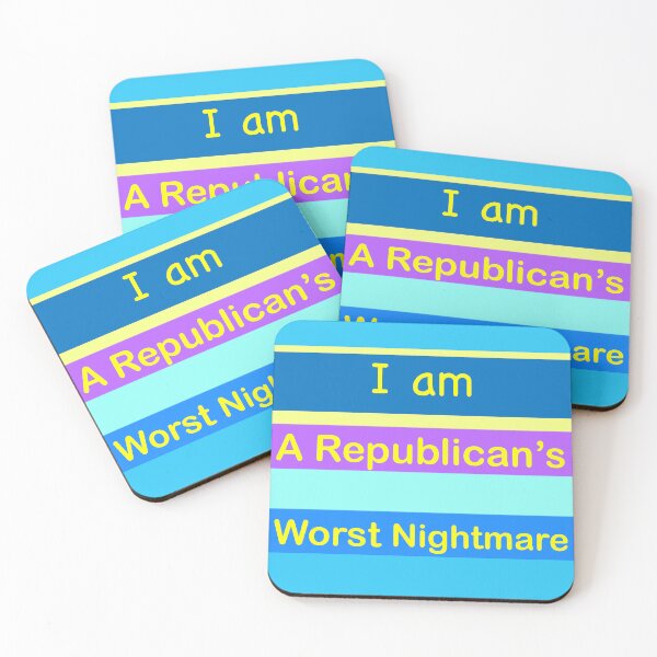 Item preview, I am a Republican’s worst nightmare  designed and sold by Rachel the Artist .