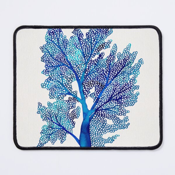 Item preview, Sea Fan Coral – Blue Ombré designed and sold by Cat Coquillette.
