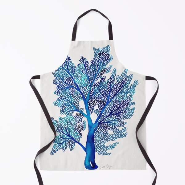 Item preview, Sea Fan Coral – Blue Ombré designed and sold by Cat Coquillette.