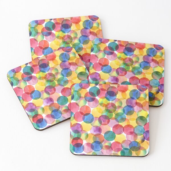 Item preview, Watercolor Circles Pastel Art designed and sold by Delights.