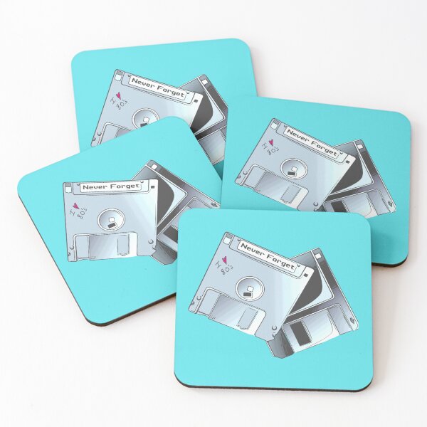 Item preview, Never Forget Floppy Discs I Love 80’s Nostalgia  designed and sold by BetelgeuseX3.