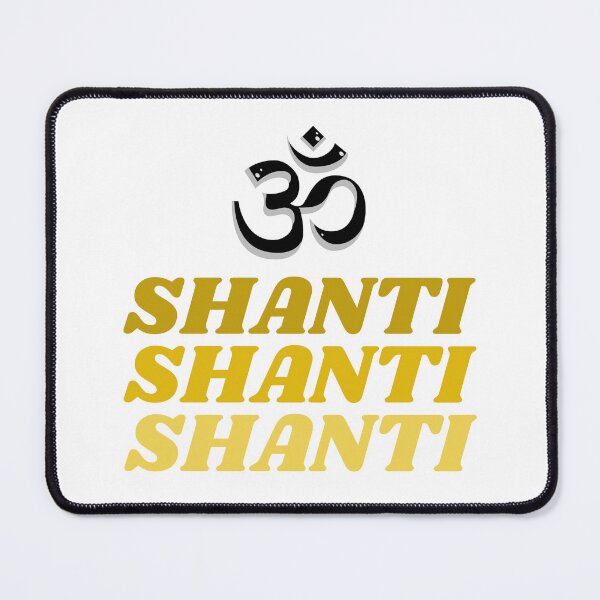 Item preview, Om Shanti Shanti Shanti designed and sold by Ayurveda Fun Store.