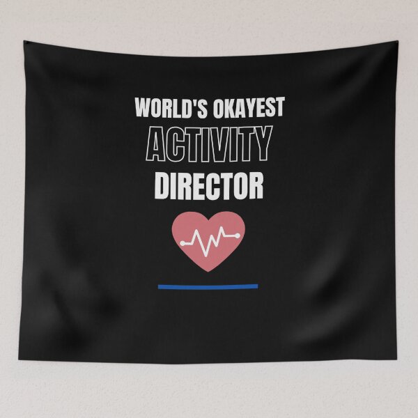 Item preview, worlds okayest activity director professional designed and sold by Jeangel97.