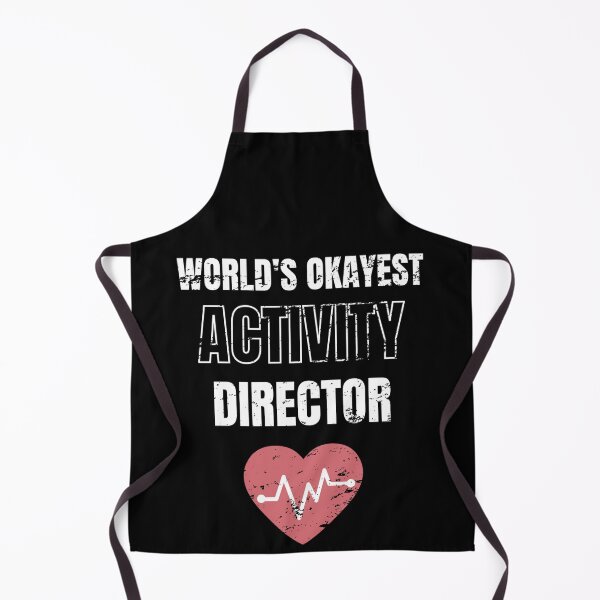 Item preview, worlds okayest activity director professional Retro Vintage designed and sold by Jeangel97.