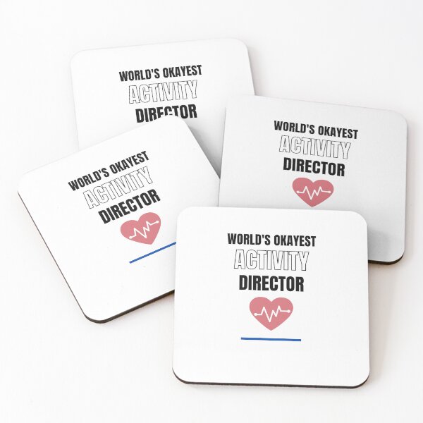 Item preview, worlds okayest activity director professional designed and sold by Jeangel97.