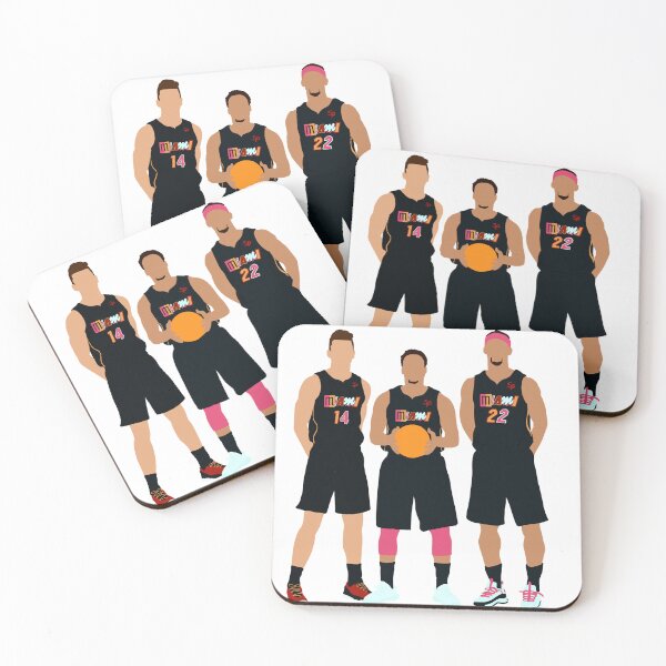 Item preview, Miami Heat 2022 Jimmy Butler Kyle Lowry Tyler Herro designed and sold by glosha.