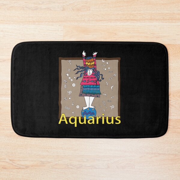 Item preview, Aquarius Zodiac sign, Funny Zodiac birthday gift idea designed and sold by MiaStyleStudio.