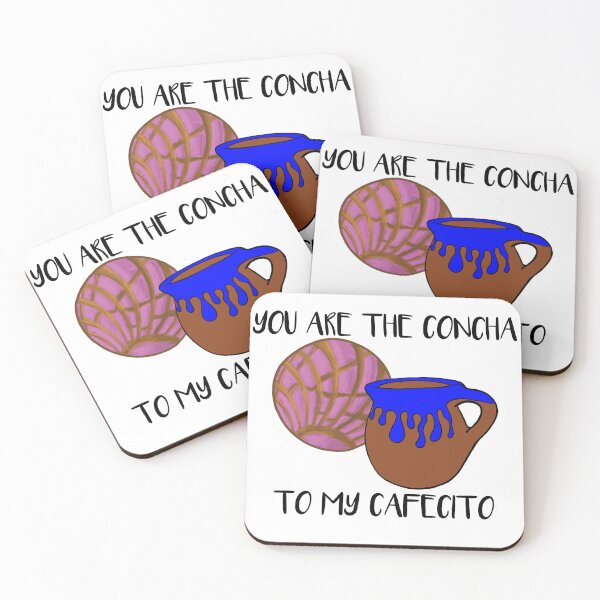 Item preview, Eres La Concha A Mi Cafecito Pink Pan Dulce designed and sold by that5280lady.