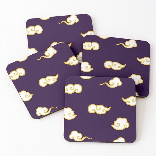 Item preview, Japanese Nimbus Cloud - Dark Indigo Violet - Cute Anime Style designed and sold by LudicrousFeed.