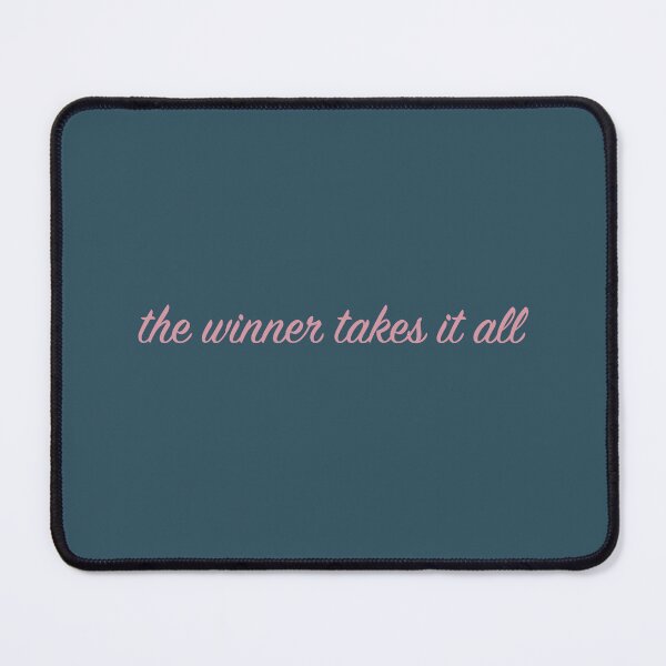 Item preview, "the winner takes it all" designed and sold by Feel-GoodPrints.