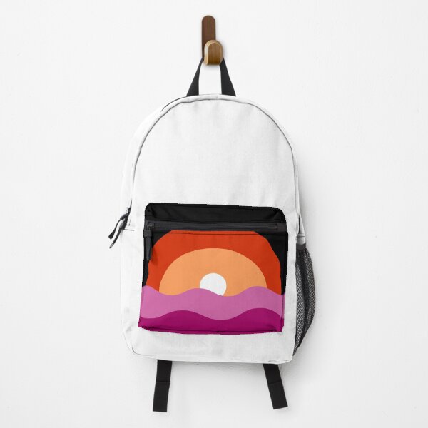 Item preview, Subtle lesbian flag sunset designed and sold by favoritefandom.