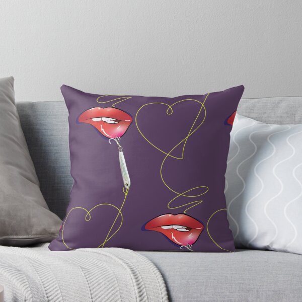 You Had Me at "FISHING" #2 Throw Pillow