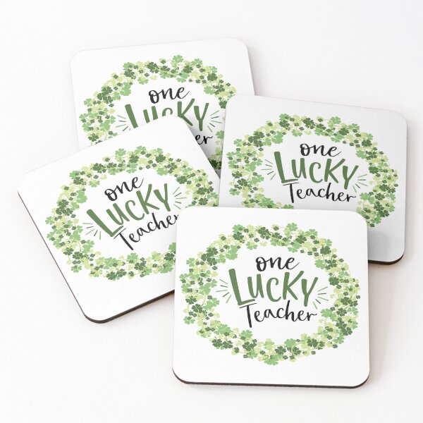 Item preview, One Lucky Teacher designed and sold by LadyLynnsCrafts.
