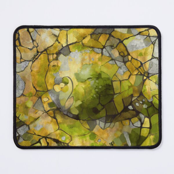 Artikelvorschau, Abstract, stained glass, contemporary painting, fantasy fields, black lines entworfen und verkauft von Svitac.
