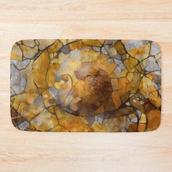 Artikelvorschau, Abstract, stained glass, contemporary painting, fantasy fields with black lines entworfen und verkauft von Svitac.