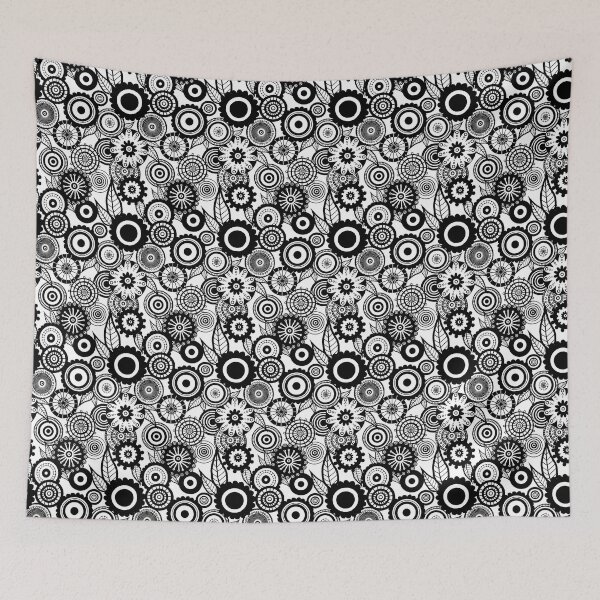 Item preview, Monochrome Flora designed and sold by Mollie Rycroft-Stanley.
