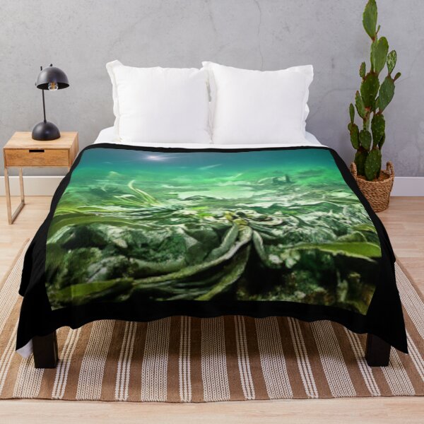 Item preview, Abstract art underwater world designed and sold by shadowthor.