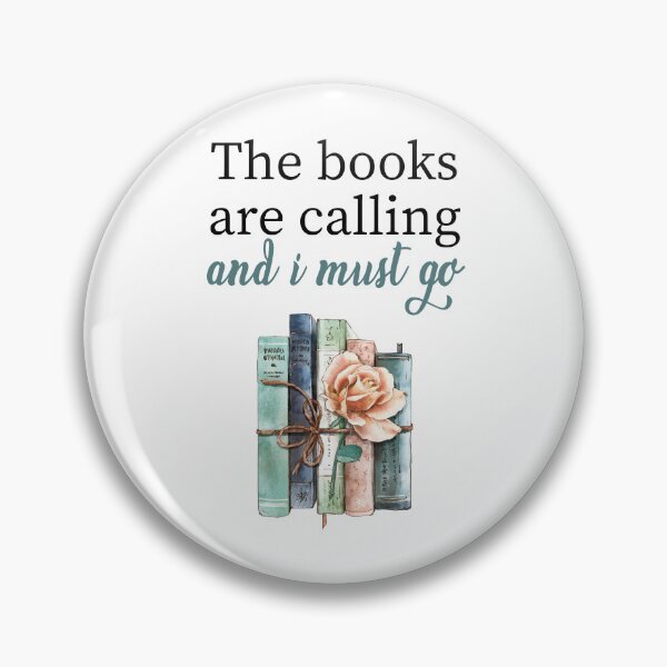 Item preview, The books are calling and i must go  designed and sold by theluckstore.