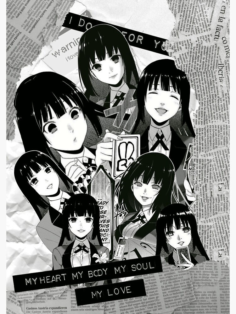 Kakegurui Manga Panel 2 | Greeting Card