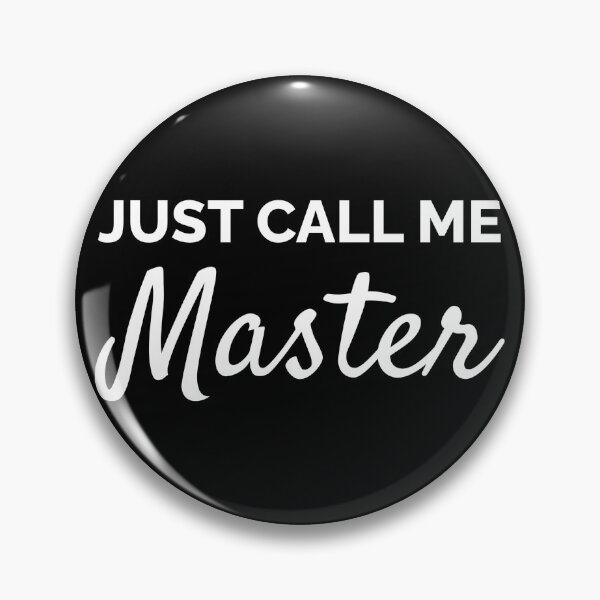 Item preview, Just Call Me Master V2 - University Masters Degree designed and sold by SarahJisri.