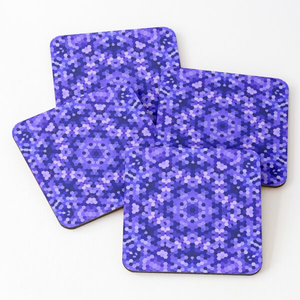 Item preview, Blue Kaleidoscope Hexagons designed and sold by KaSaPo.