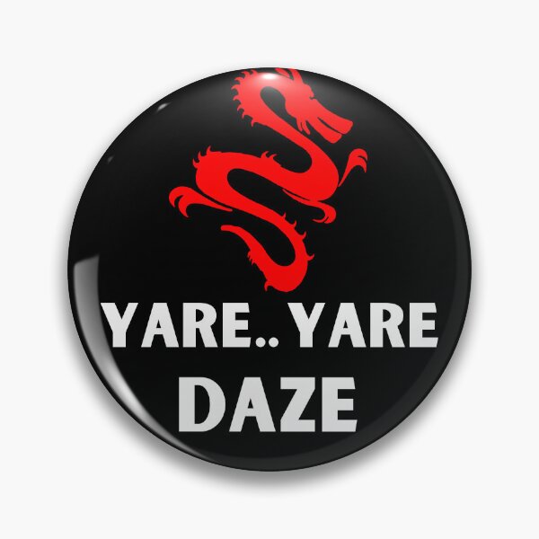 Item preview, YARI YARI DAZE JOJO FUNNY MEME ANIME  designed and sold by Shidosama.