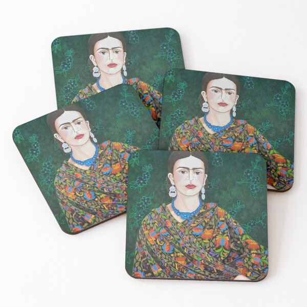 Item preview,  Frida with colorful scarf  designed and sold by Madalena Lobao-Tello.