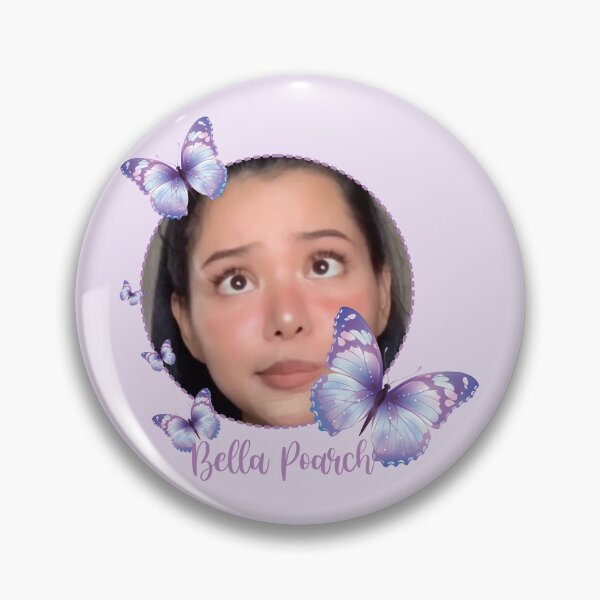 Item preview, BELLA POARCH with purple butterflies designed and sold by Adadita.