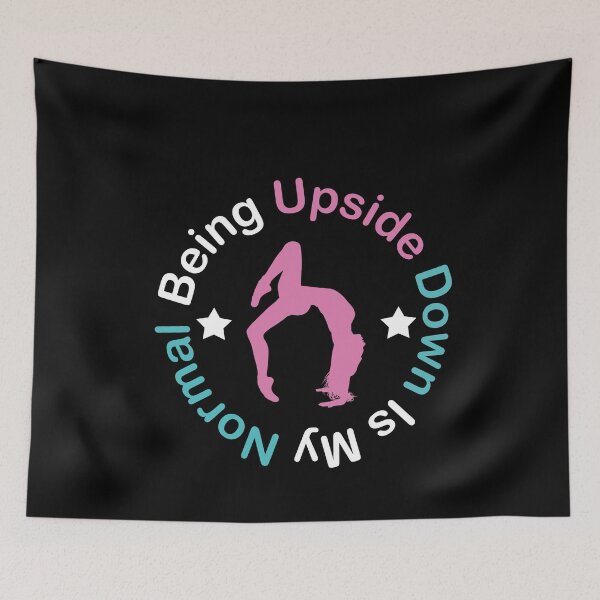 Item preview, Being Upside Down Is My Normal Funny Cool Artistic Gymnastic Gift For Gymnastic Lovers designed and sold by pedrored369.