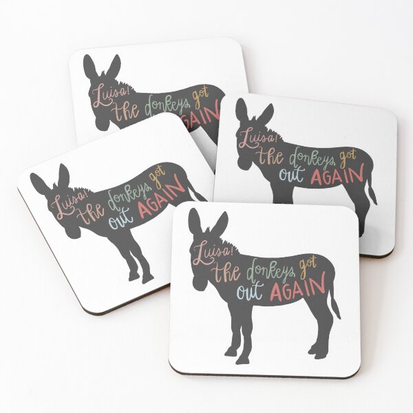 Item preview, Luisa the Donkeys! designed and sold by Ashleigh Does Art Stuff.
