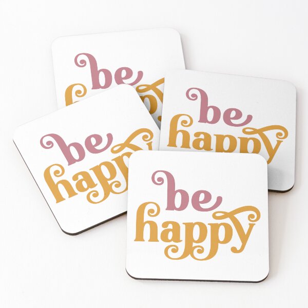 Item preview, Be Happy Inspirational Art designed and sold by greenoriginals.