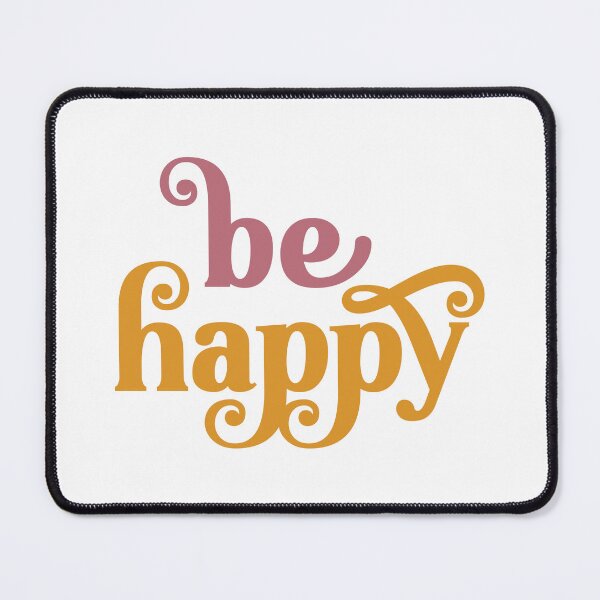 Item preview, Be Happy Inspirational Art designed and sold by greenoriginals.