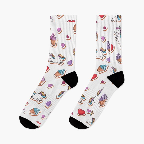 Aperçu de l'œuvre Licornes Et Cupcakes créée et vendue par CYFNShop.