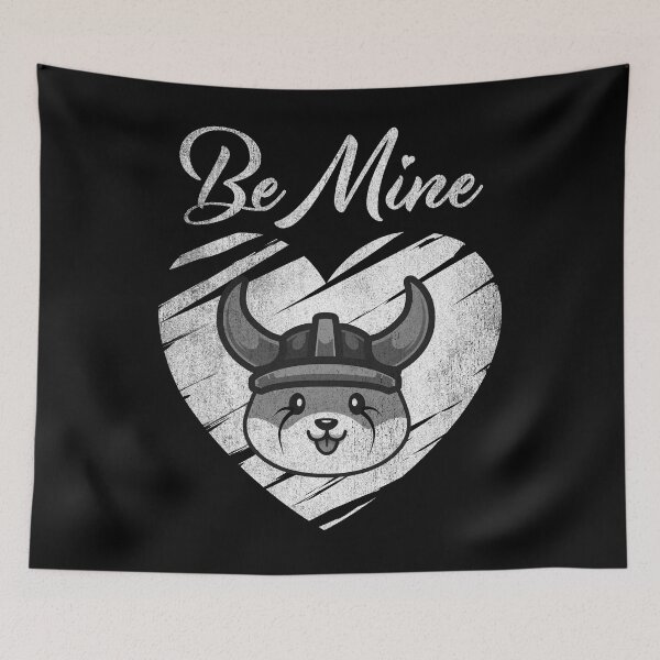 Item preview, Vintage Be Mine Valentine Floki Inu Coin Crypto Token Blockchain Wallet designed and sold by EarlineCormier.