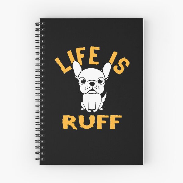 Item preview, Life Is Ruff Funny Dog Quote Dog Person Humor Dog Pun designed and sold by sillyquestions.