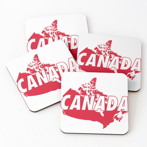Item preview, CANADA - Red country map designed and sold by samvschantz.
