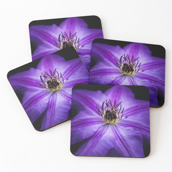 Item preview, Clematis Flower in Bloom designed and sold by Leslie Banks.