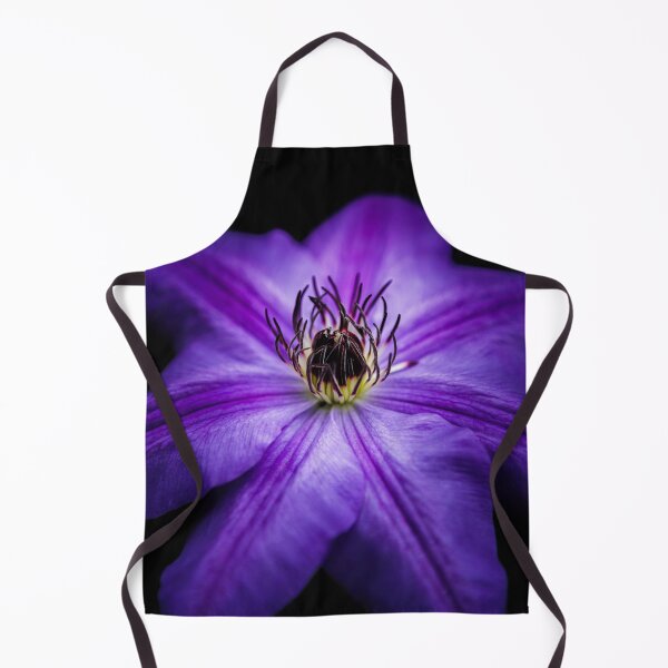 Item preview, Clematis Flower in Bloom designed and sold by Leslie Banks.