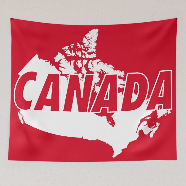 Item preview, Canada - White country map designed and sold by samvschantz.