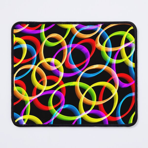 Item preview, Rubber Bands,Rainbow/Black designed and sold by Owen1976.