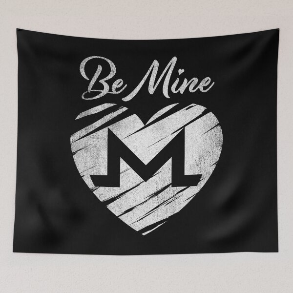 Item preview, Vintage Be Mine Valentine Monero XMR Coin Crypto Token Blockchain Wallet designed and sold by EarlineCormier.