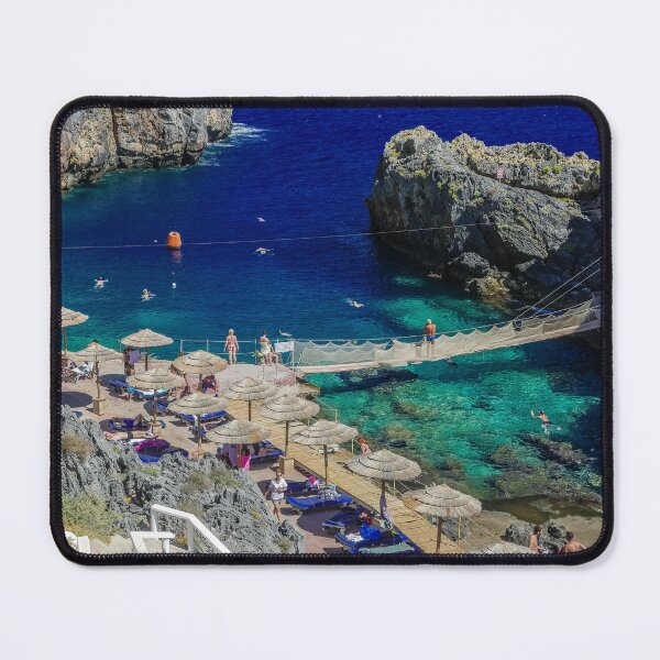 Item preview, Kalypso Beach in Rethymno Greece designed and sold by allincrete.