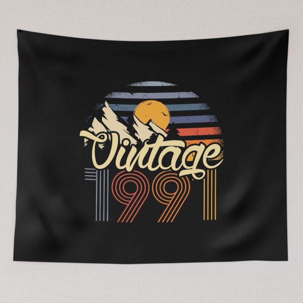 Item preview, Birthday Gifts Year Old Vintage Since 1991 designed and sold by Kezichy.