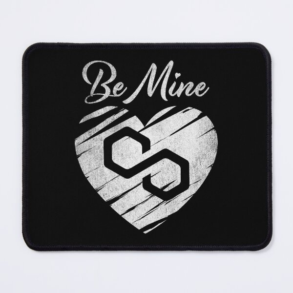 Item preview, Vintage Be Mine Valentine Polygon Matic Coin Crypto Token Blockchain Wallet designed and sold by EarlineCormier.
