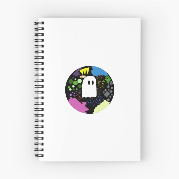 Item preview, Colorful Overwhelmed Ghost designed and sold by ghosty-mae.