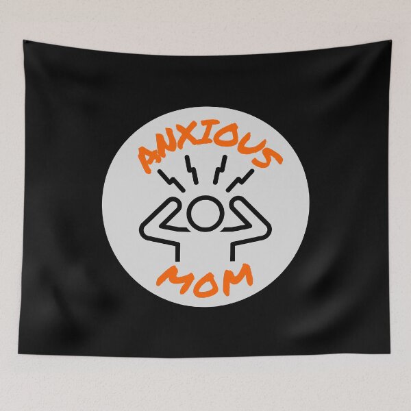 Item preview, ANXIOUS MOM designed and sold by PrintCutScore.