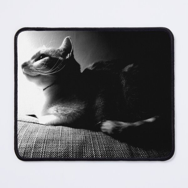 Item preview, Black and white Cat Portrait designed and sold by Yoshi-Tees.