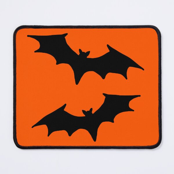 Item preview, Orange and black bat print designed and sold by DemonicGloom.