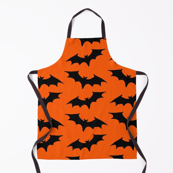 Item preview, Orange and  black bat print designed and sold by DemonicGloom.