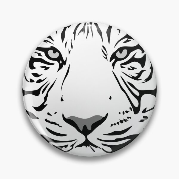 Item preview, Tiger Spirit Black and white designed and sold by Mother Earth Tribe.